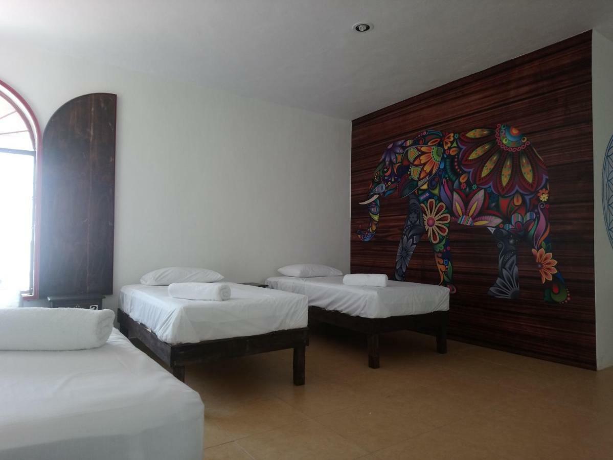 Отель Casita Rustica En La Selva Канкун Экстерьер фото