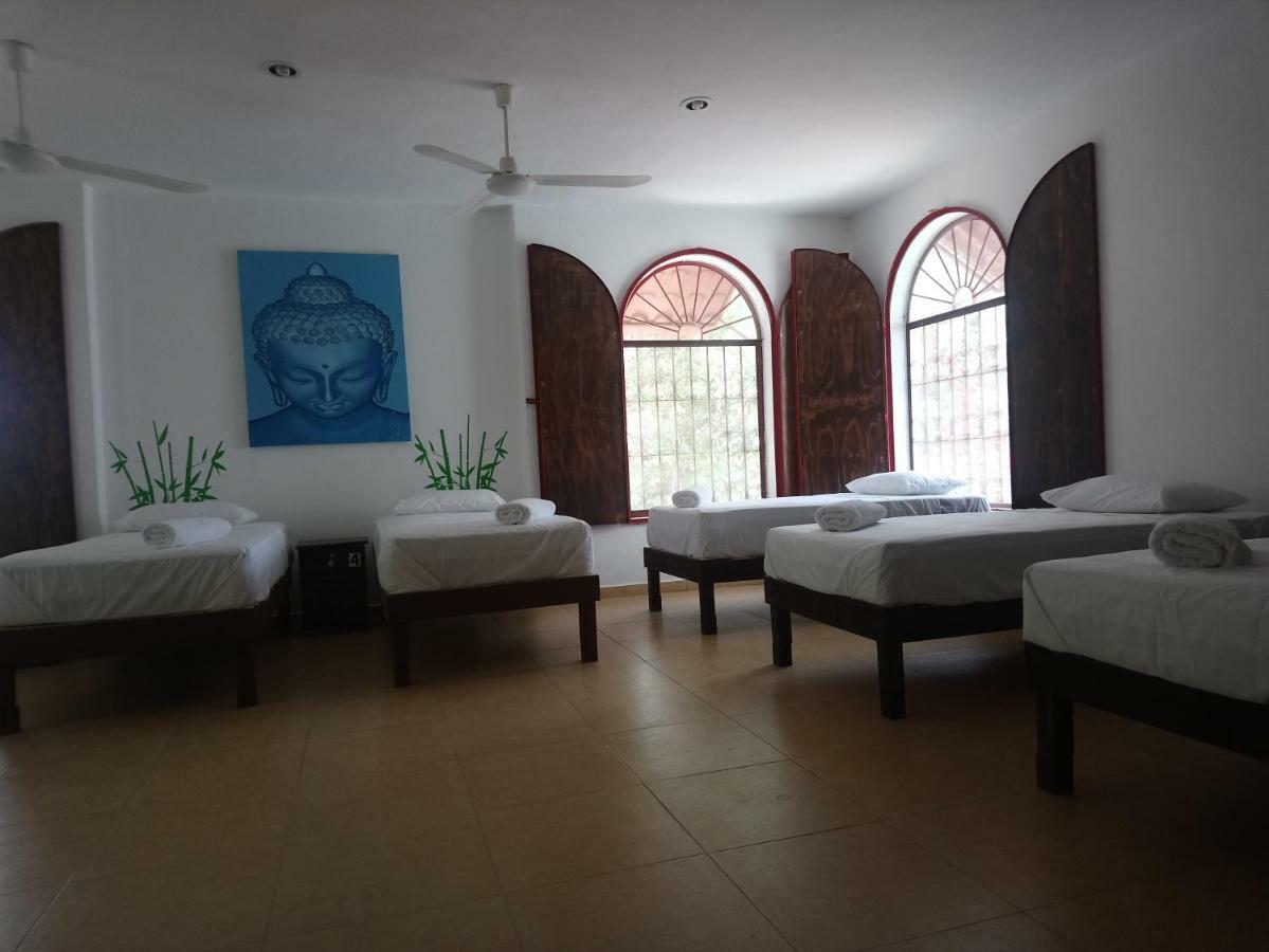 Отель Casita Rustica En La Selva Канкун Экстерьер фото
