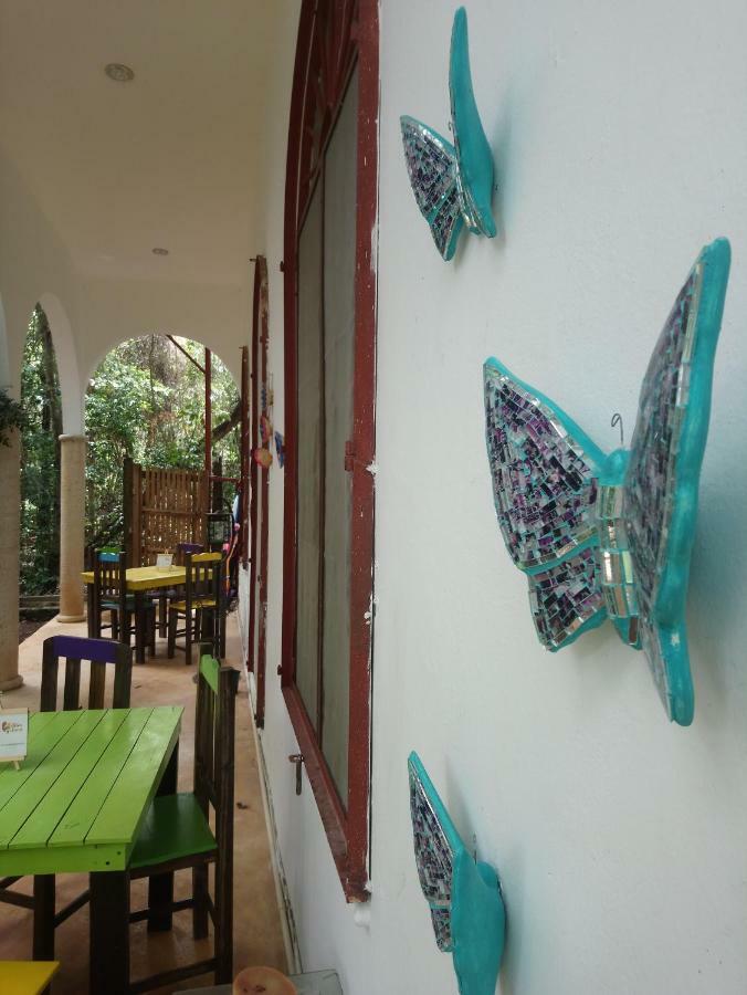 Отель Casita Rustica En La Selva Канкун Экстерьер фото